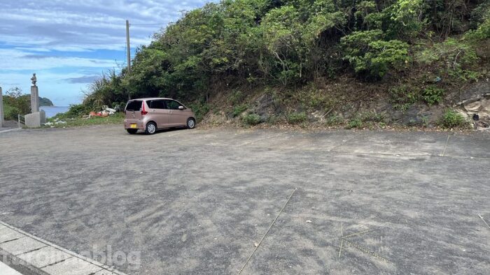 茂串海水浴場　駐車場